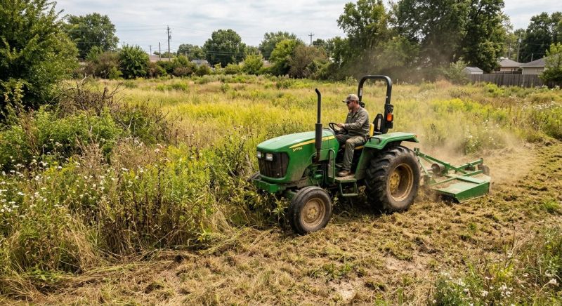 Field Mowing in Calvert County, MD